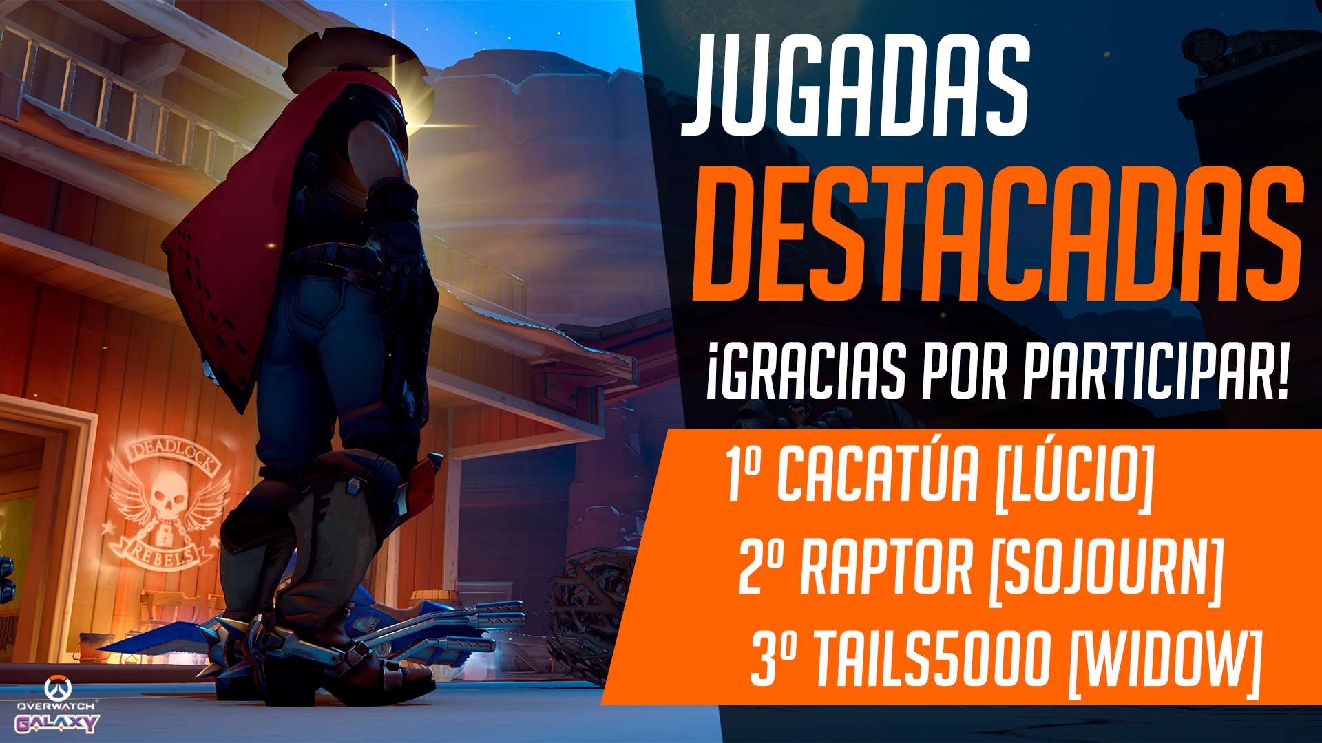 Ganadores evento jugadas destacadas